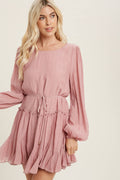 Ruffled Swing Dress