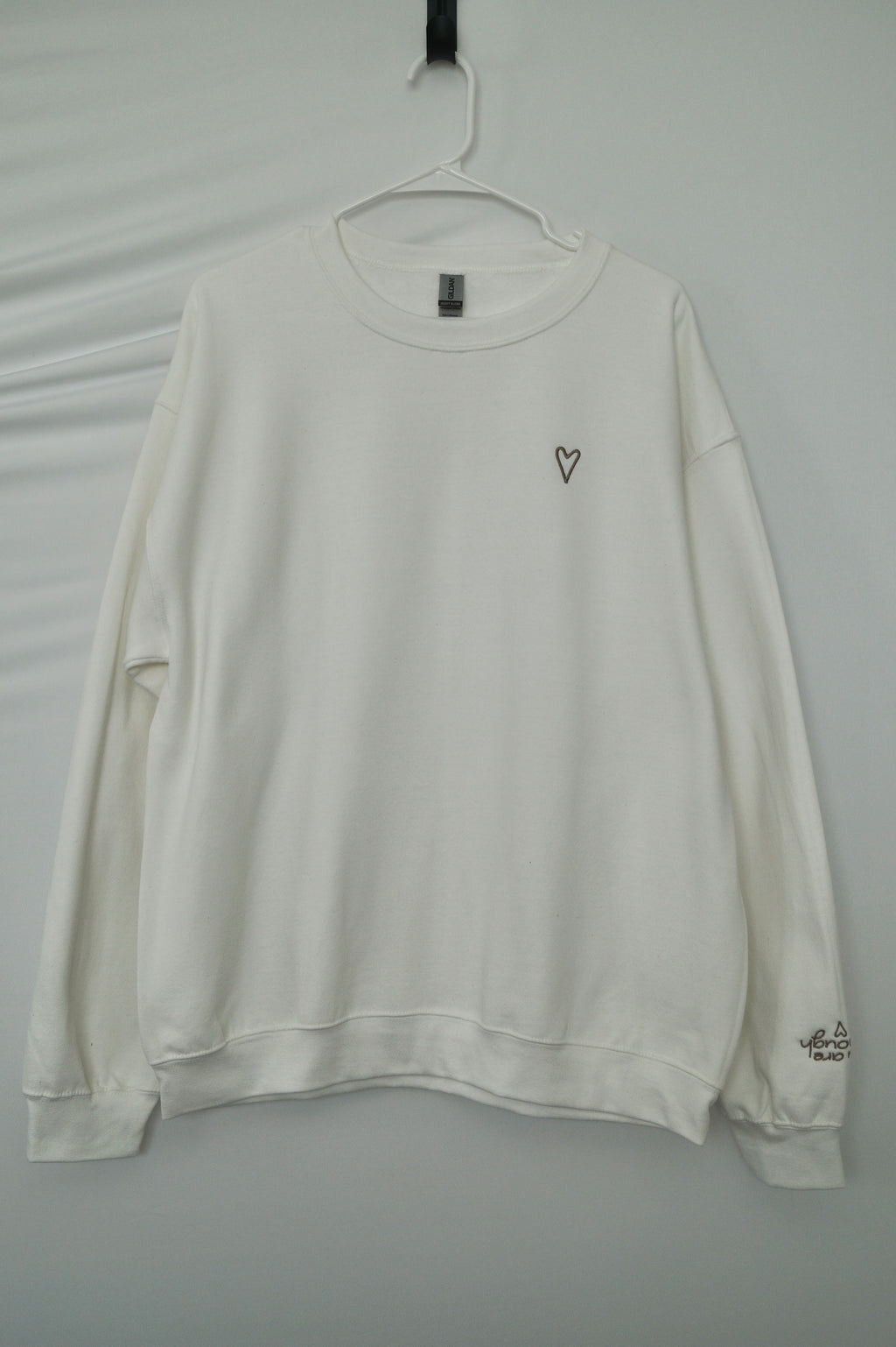 You Are Enough Embroidered Sweatshirt