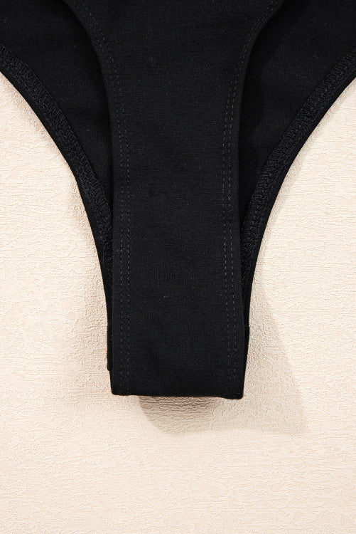 Mesh Long Sleeve Square Neck Bodysuit